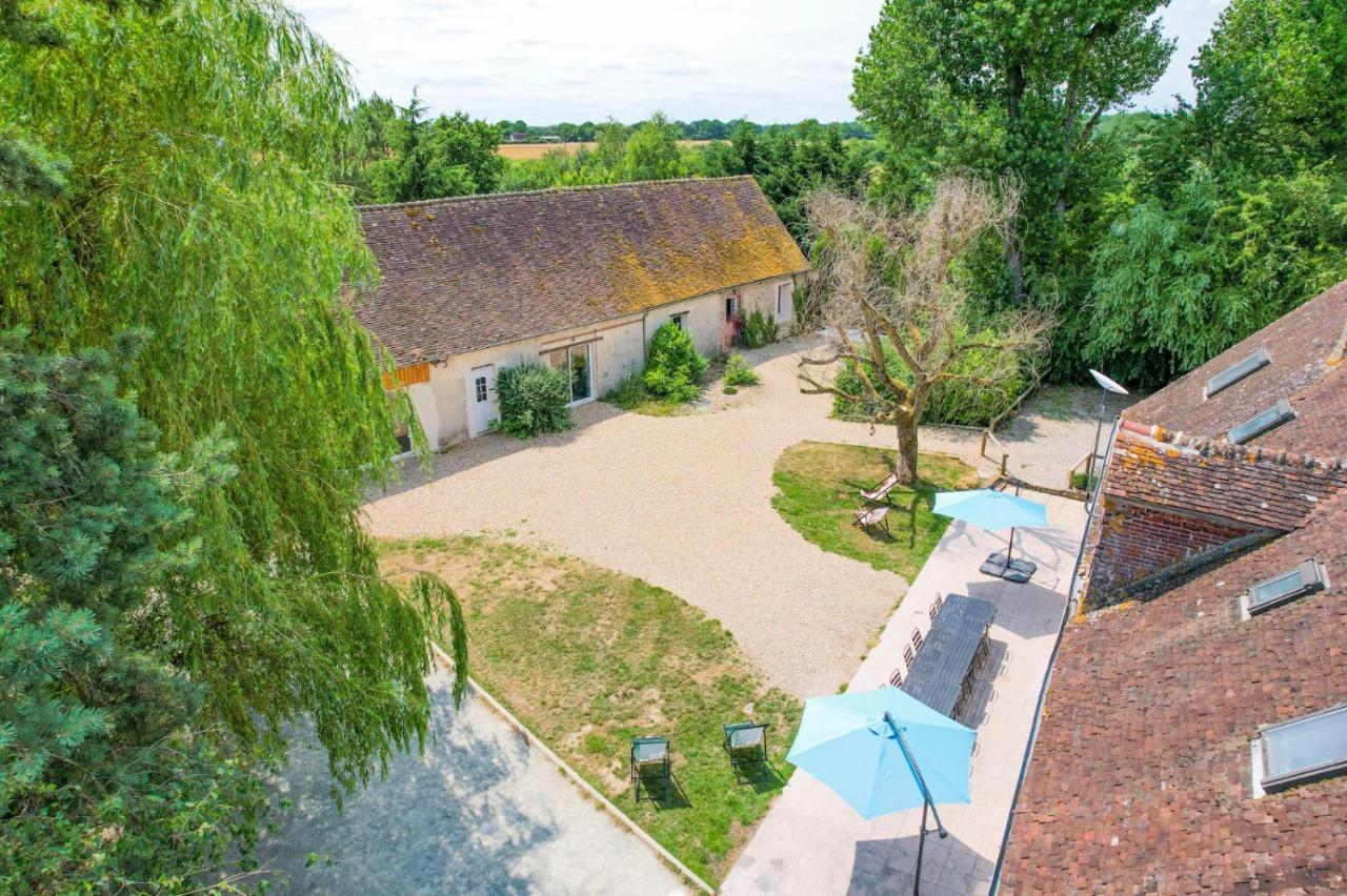 Crazy Villa Champs Corons 61 - Interior Heated Pool - 2H From Paris - 30P Les Menus 外观 照片