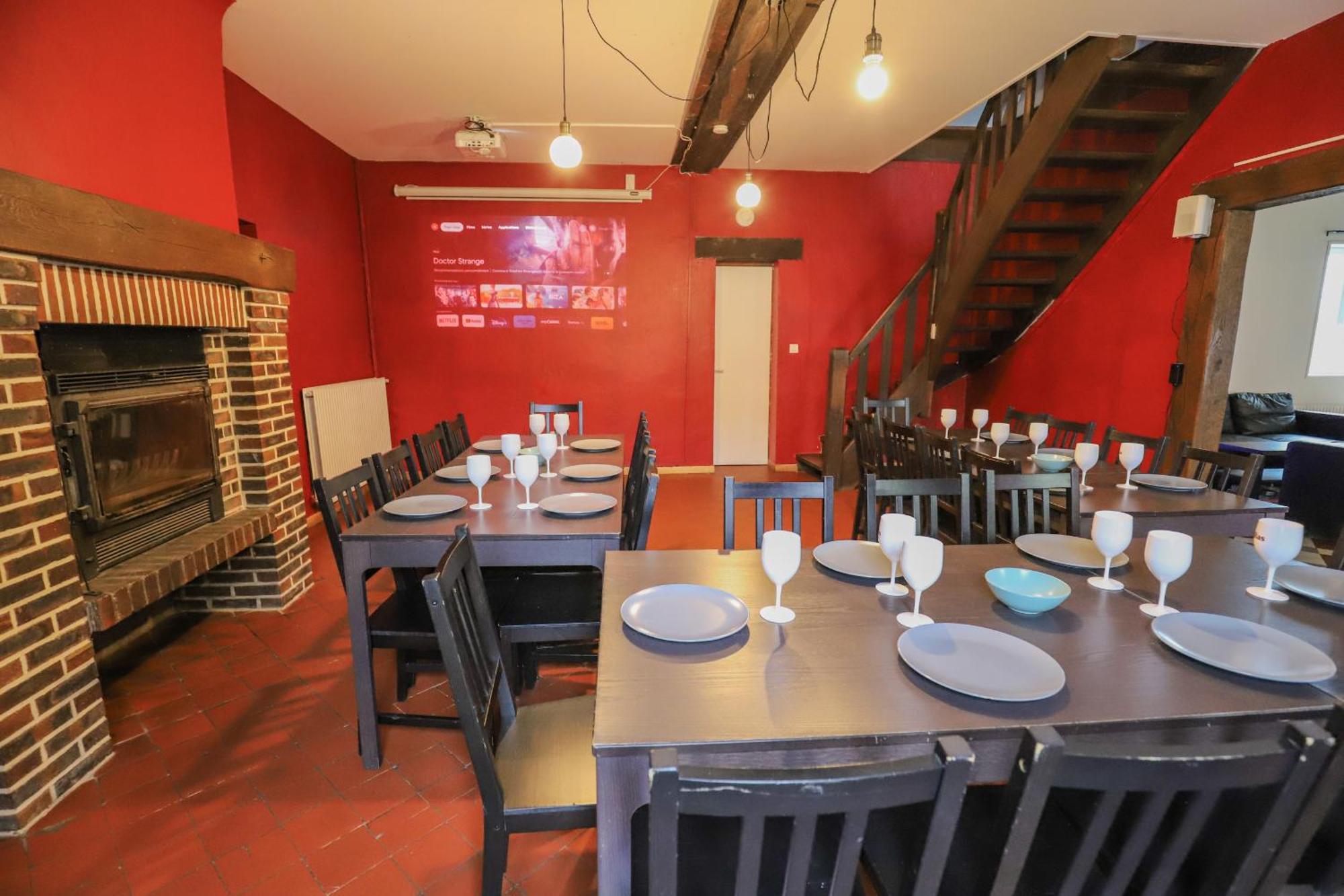 Crazy Villa Champs Corons 61 - Interior Heated Pool - 2H From Paris - 30P Les Menus 外观 照片