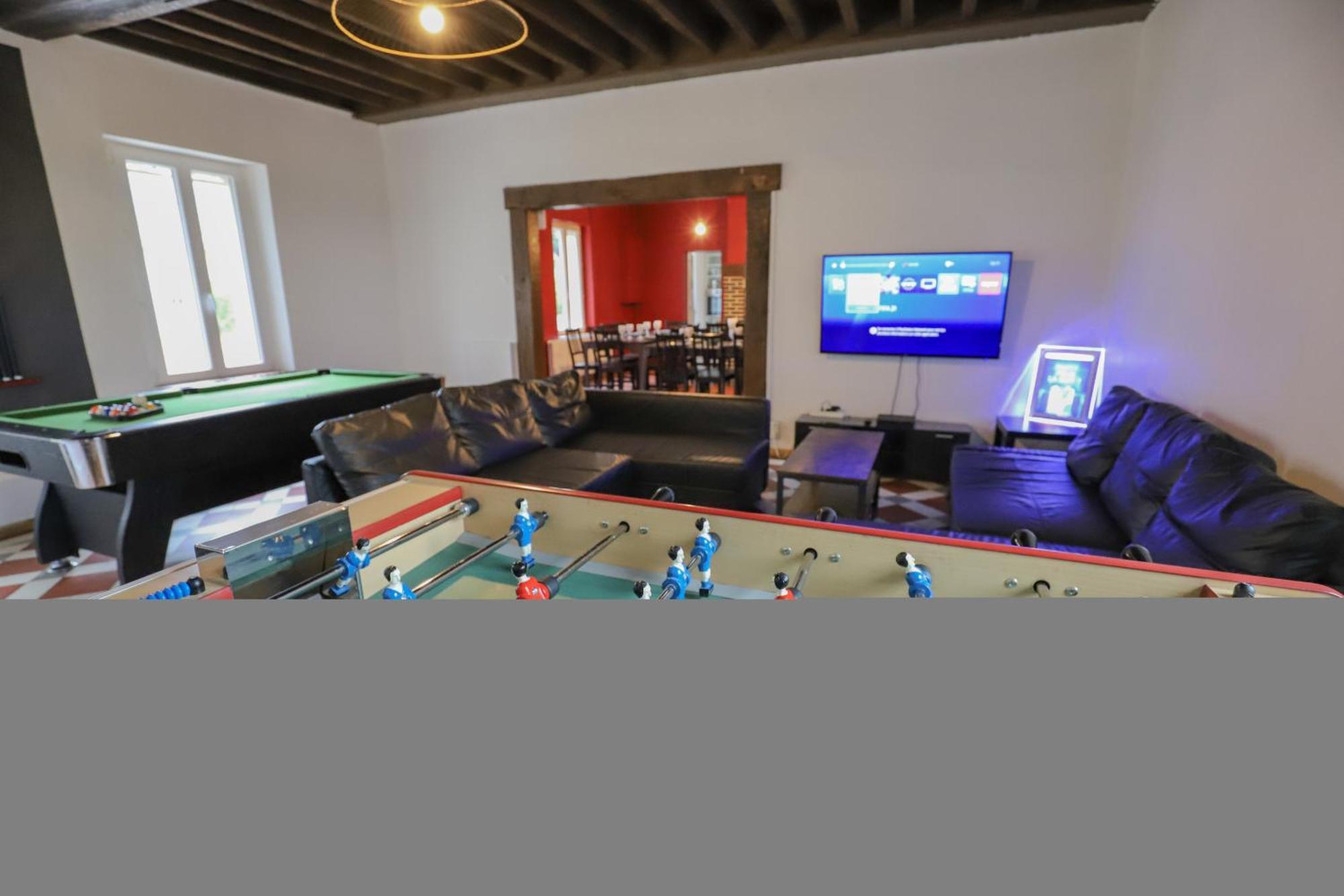 Crazy Villa Champs Corons 61 - Interior Heated Pool - 2H From Paris - 30P Les Menus 外观 照片