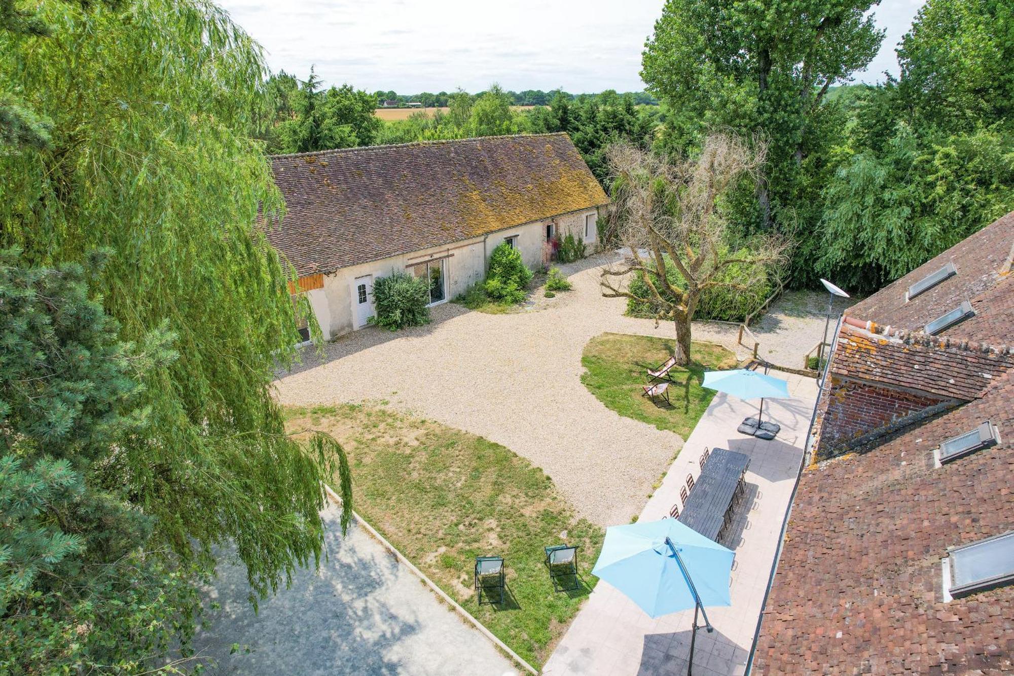 Crazy Villa Champs Corons 61 - Interior Heated Pool - 2H From Paris - 30P Les Menus 外观 照片