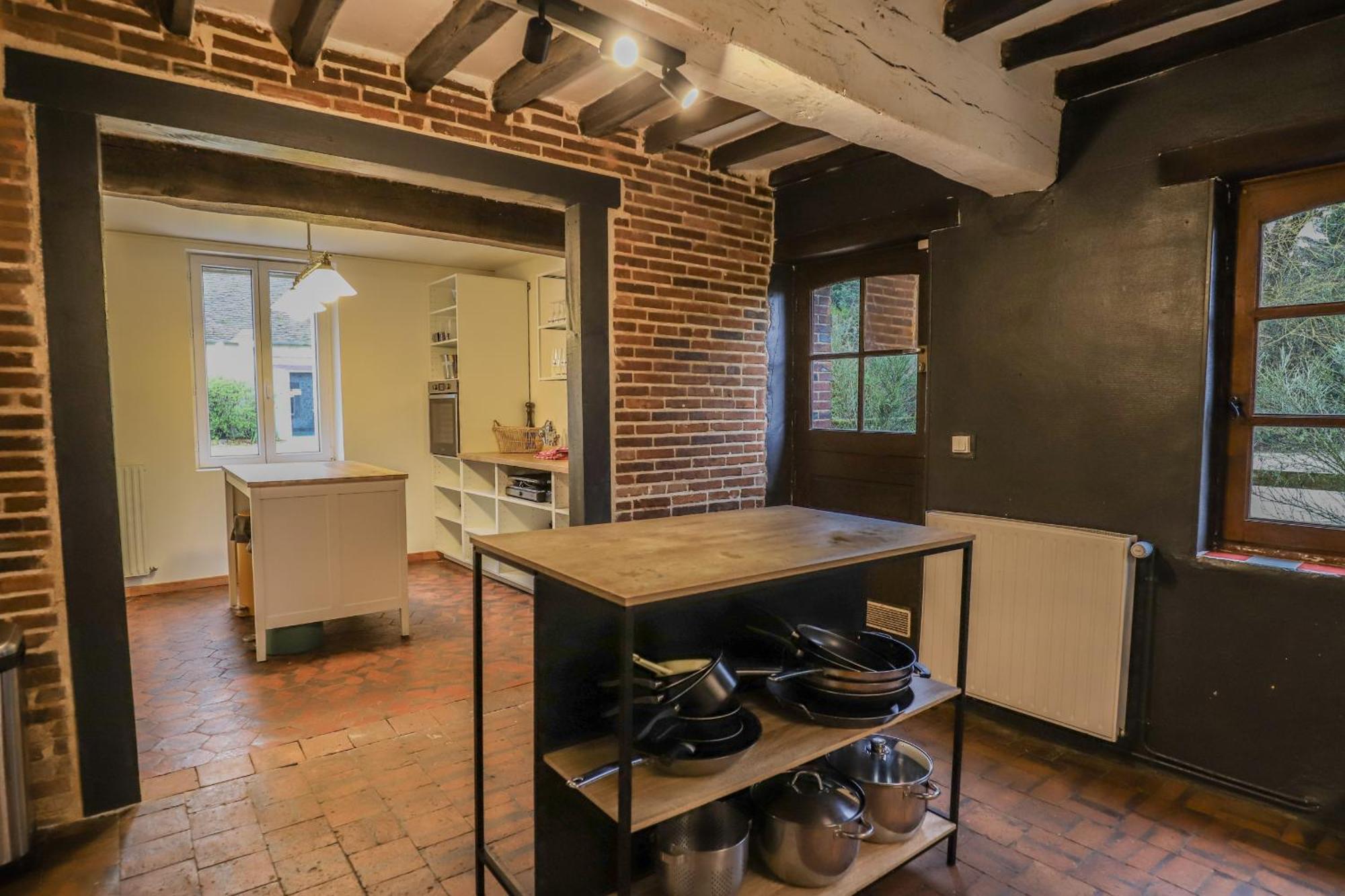 Crazy Villa Champs Corons 61 - Interior Heated Pool - 2H From Paris - 30P Les Menus 外观 照片
